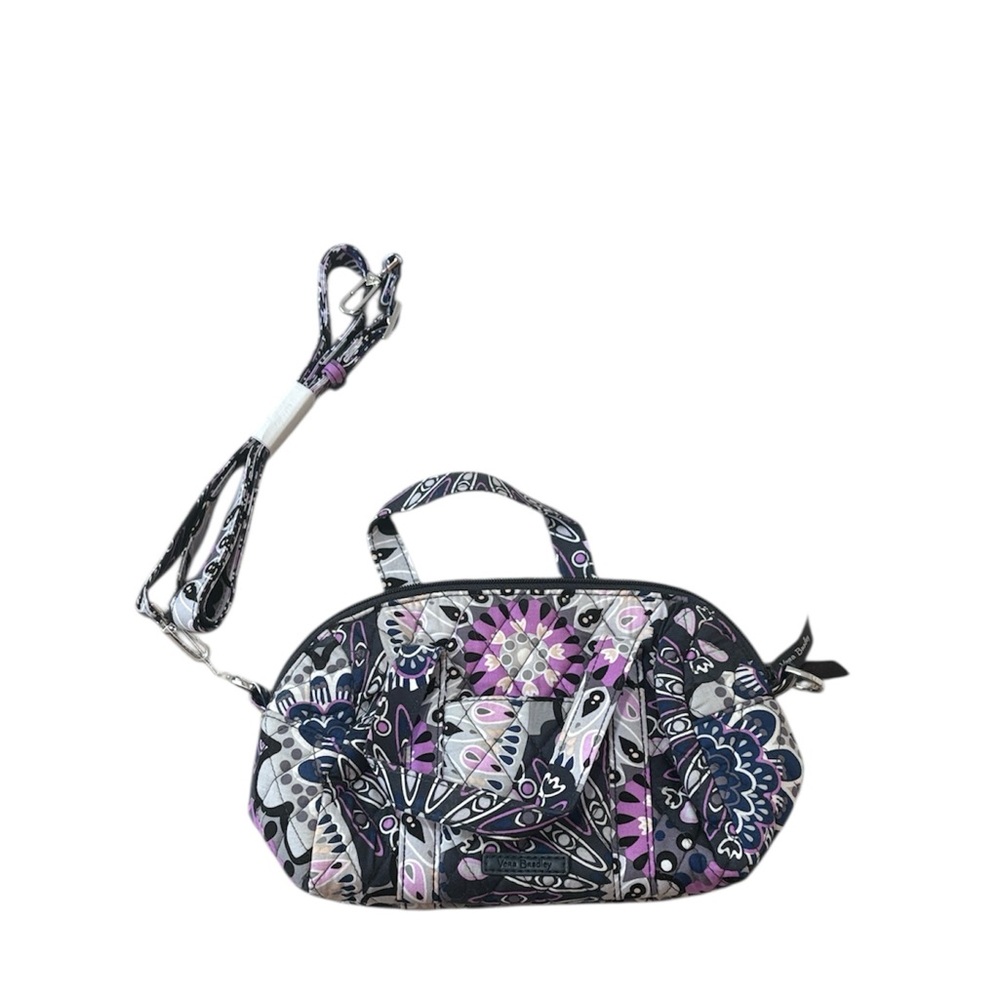 Vera Bradley Small Crossbody Satchel in Mimosa Medallion Pattern